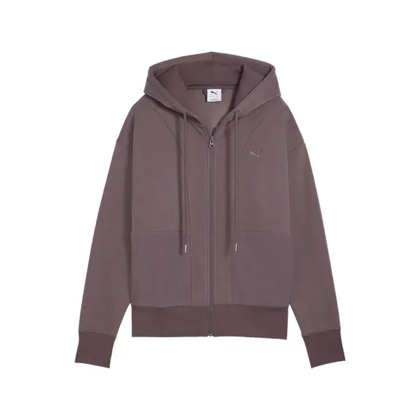 Bluza cu fermoar Puma HER Relaxed Full-Zip Hoodie FL
