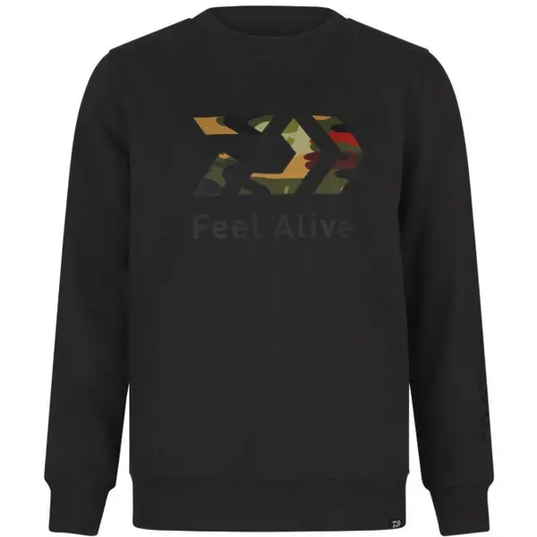 Bluza D-Vec Crew Neck Camo Marime XL