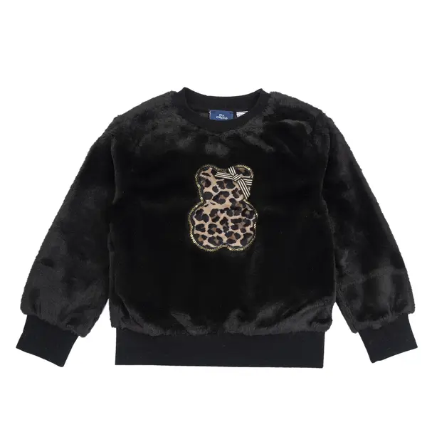 Bluza groasa copii Chicco, negru, 00087-69MC