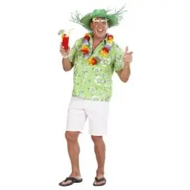 Bluza hawaii verde