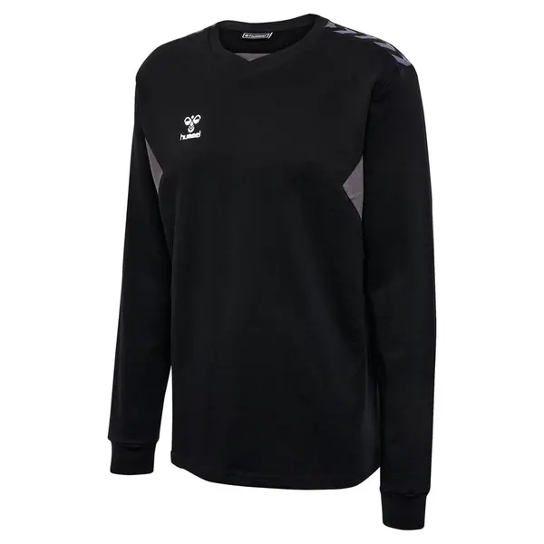 Bluza hummel AUTHENTIC COTTON SWEAT UNISEX - 2001 Black, XXL