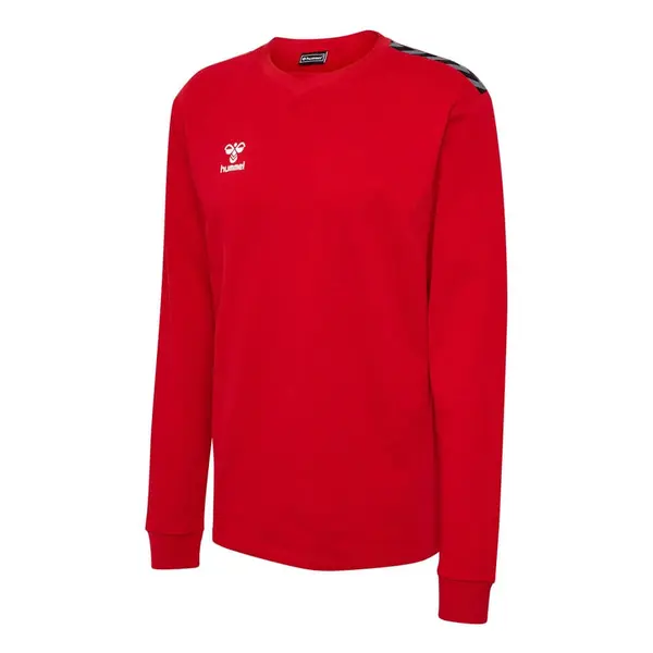 Bluza hummel AUTHENTIC COTTON SWEAT UNISEX - 3062 True Red, M