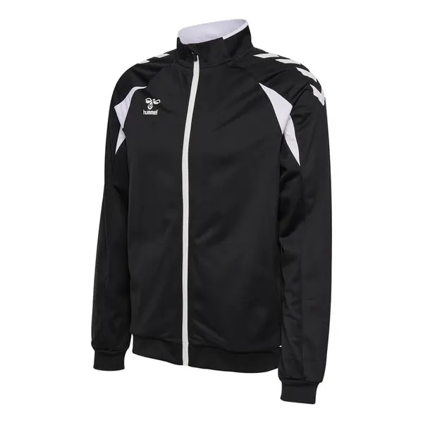 Bluza hummel CORE 2.0 POLY ZIP - 2114 Black White, 3XL