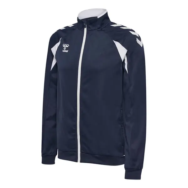 Bluza hummel CORE 2.0 POLY ZIP - 7929 Marine White, S