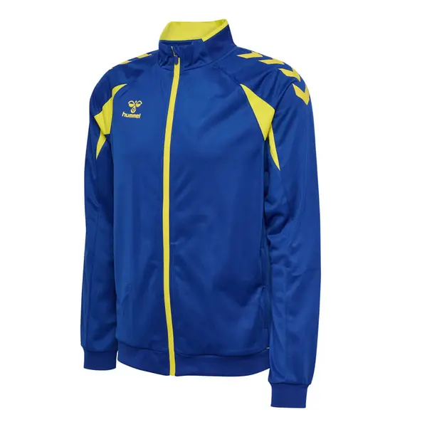 Bluza hummel CORE 2.0 POLY ZIP - 8606 BLUE / YELLOW, XS