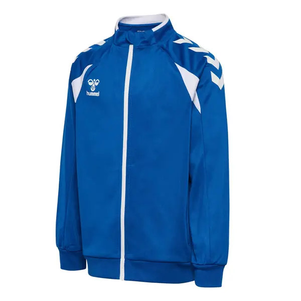 Bluza hummel CORE 2.0 POLY ZIP COPII - 7691 True Blue White, 164