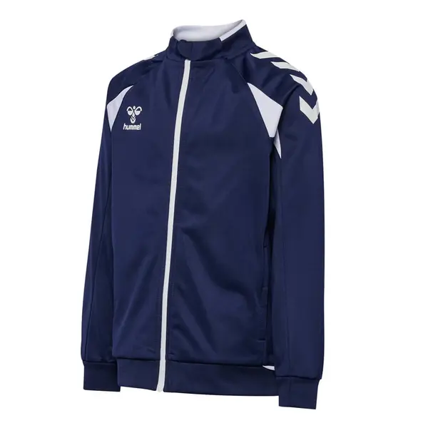 Bluza hummel CORE 2.0 POLY ZIP COPII - 7929 Marine White, 164