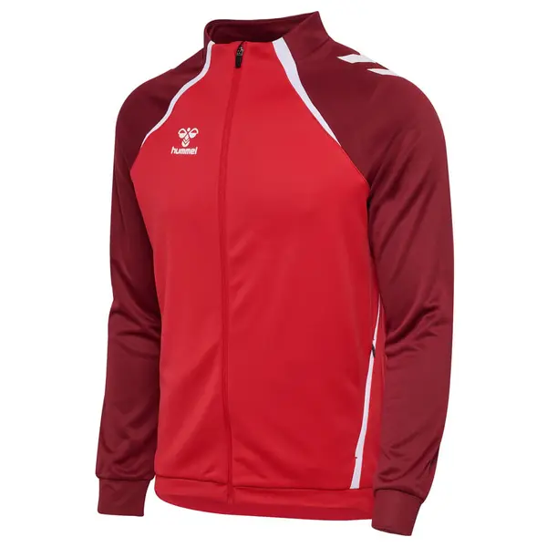 Bluza hummel LEAD 2.0 POLY ZIP - 3713 True red, XXL