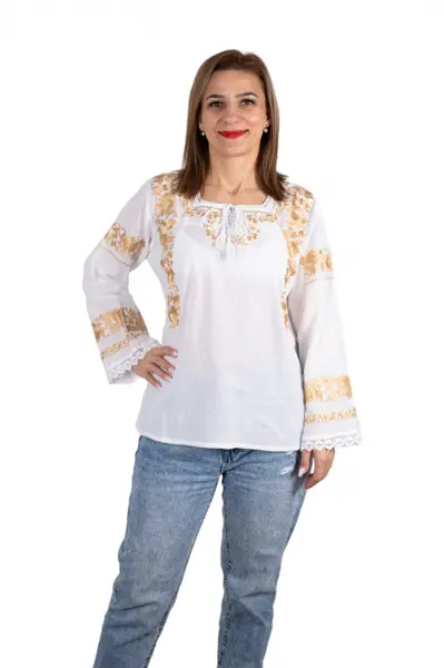 Bluza Ie Traditionala cu flori 7