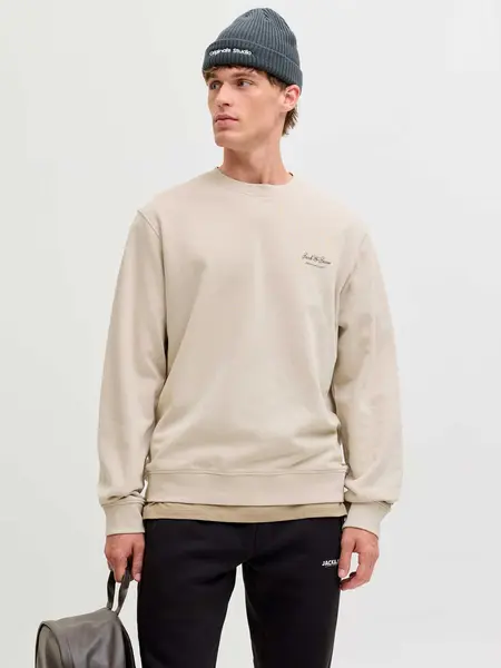 Bluza Jjearchive Graphic Sweat Crew Neck Noos