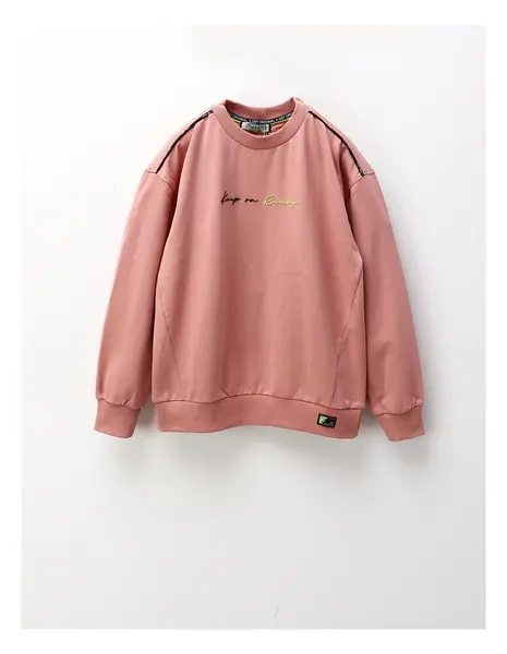 Bluza Keep On Rising, roz-prafuit