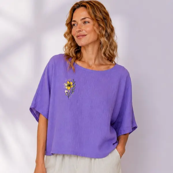 Bluza Linen, Lamaita L