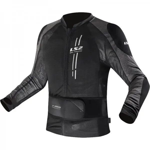 Bluza LS2 X-Armor Man, culoare negru argintiu, marime M-L