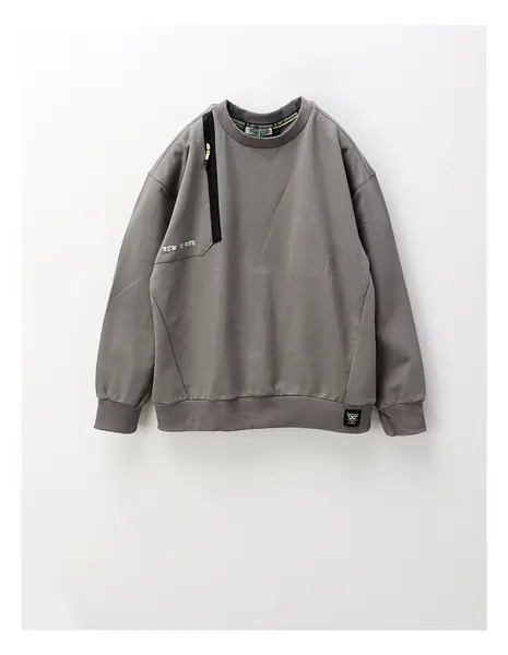 Bluza New X-Uby, gri-inchis
