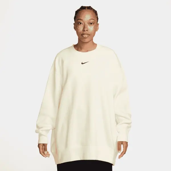 Bluza Nike W NSW PHNX FLC OS LONG CREW