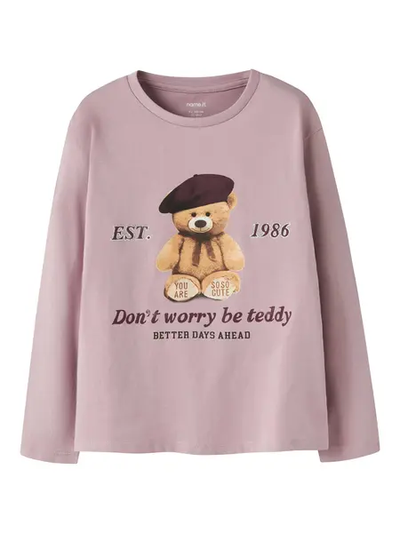 Bluza Nkfryccas Ls Nreg Top