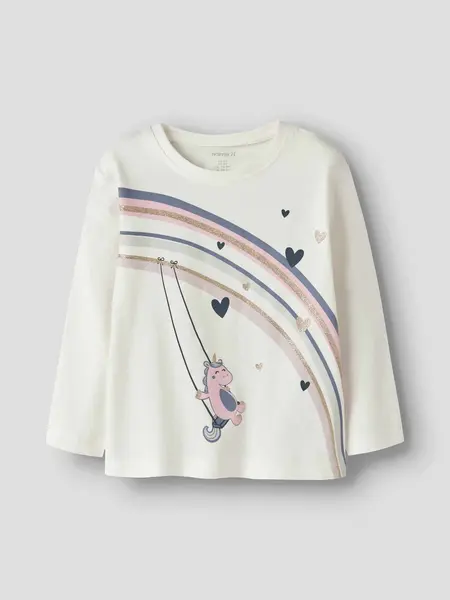 Bluza Nmfvaliane Ls Nreg Top