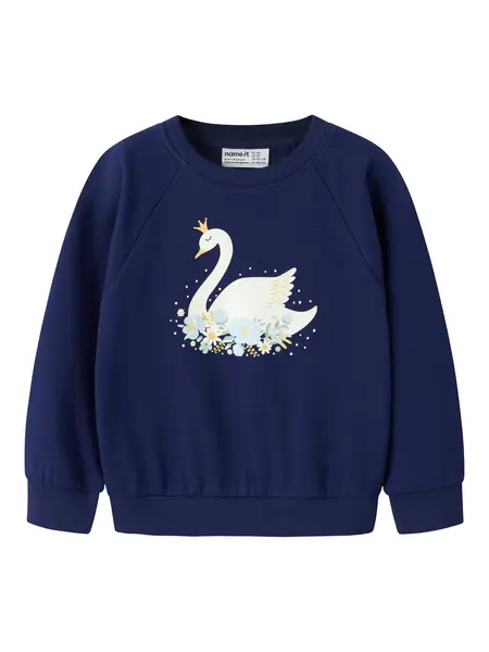 Bluza Nmfvenus Ls Nreg Sweat Bru
