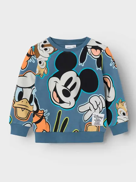 Bluza Nmmjimbo Mickey Sweat Unb Wdi