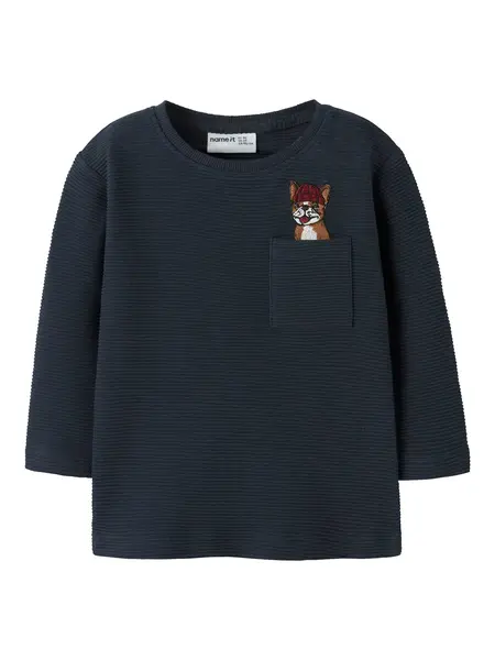 Bluza Nmmrofus Ls Nreg Top