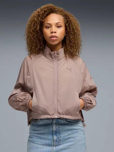 Bluza sport Her Relaxed Full-zip Woven