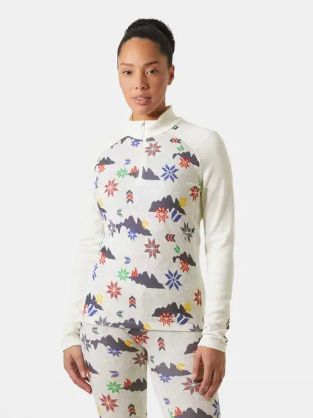 Bluza termica W Lifa Merino Midw Gra 1/2 Zip