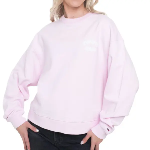 Bluza Tommy Hilfiger TJW BXY COLOR BUBBLE CREW EXT