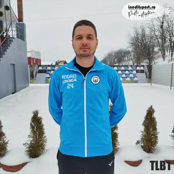 Bluza trening Legea personalizabila TLB1 L, Turcoaz