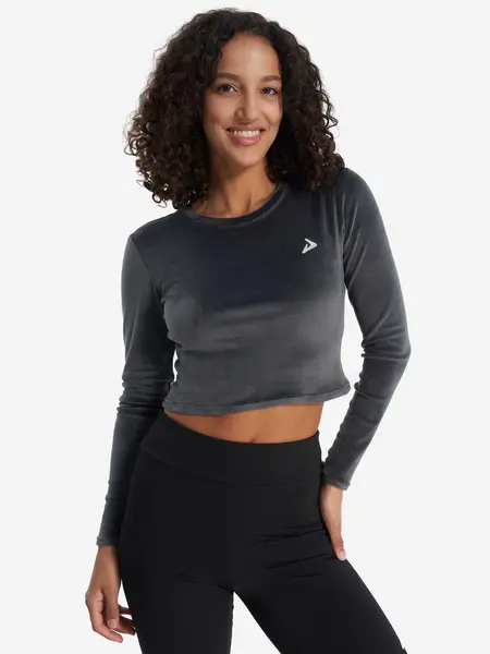 Bluza W D Velour Sportlux Longsleeve