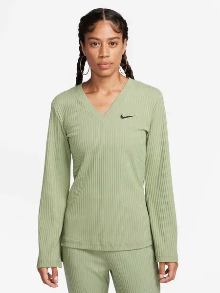 Bluza W Nsw Rib Jrsy Ls Vnk