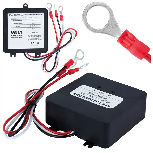 BMS Echilibrare si protectie 2 baterii de 12v in serie BALANCER AKU PROTECT 24V