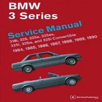 BMW 3 Series Service Manual 1984-1990, Hardcover/Bentley Publishers