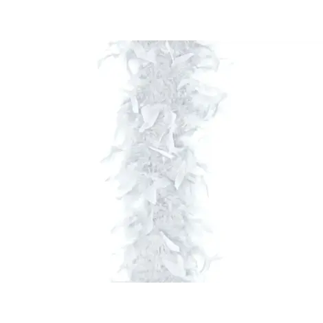Boa alb 180 cm