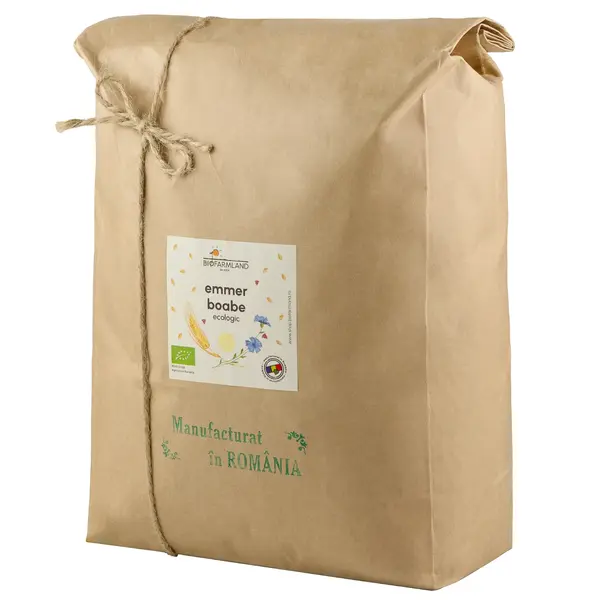 Boabe de Emmer intregi ecologice 5kg