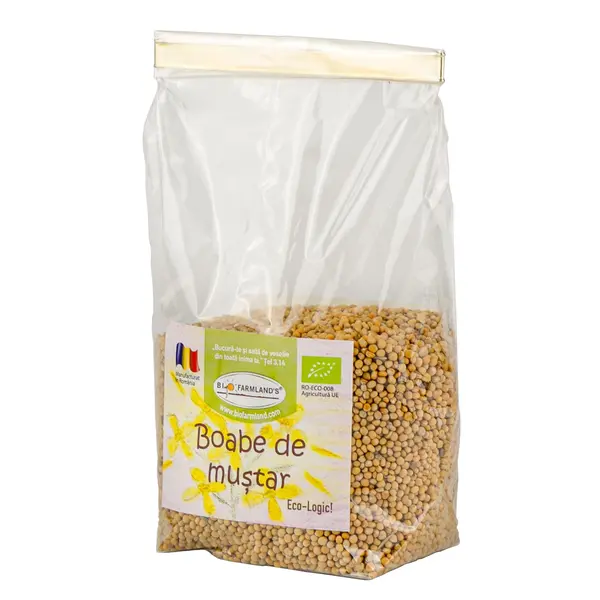Boabe mustar ecologic 170g