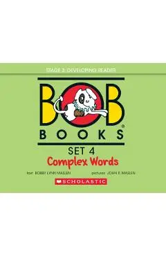 Bob Books - Complex Words Hardcover Bind-Up | Phonics, Ages 4 and up, Kindergarten, First Grade (Stage 3: Developing Reader) - Bobby Lynn Maslen