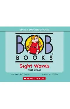 Bob Books - Sight Words First Grade Hardcover Bind-Up Phonics, Ages 4 and Up, Kindergarten (Stage 2: Emerging Reader) - Lynn Maslen Kertell