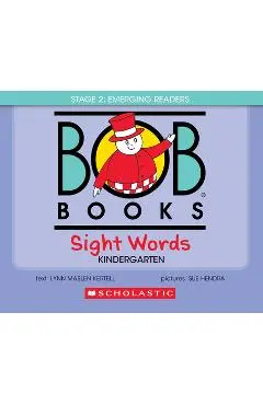 Bob Books - Sight Words Kindergarten Hardcover Bind-Up Phonics, Ages 4 and Up, Kindergarten (Stage 2: Emerging Reader) - Lynn Maslen Kertell