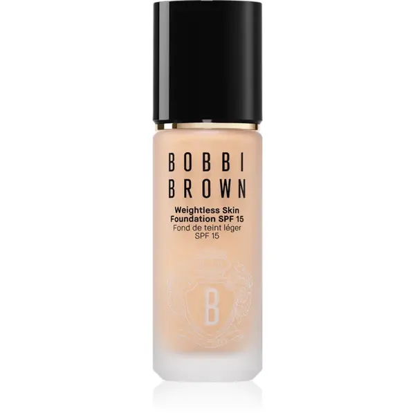 Bobbi Brown Weightless Skin Foundation SPF 15 machiaj persistent cu efect de hidratare culoare Beige 30 ml