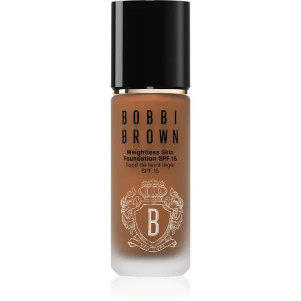 Bobbi Brown Weightless Skin Foundation SPF 15 machiaj persistent cu efect de hidratare culoare Chestnut 30 ml