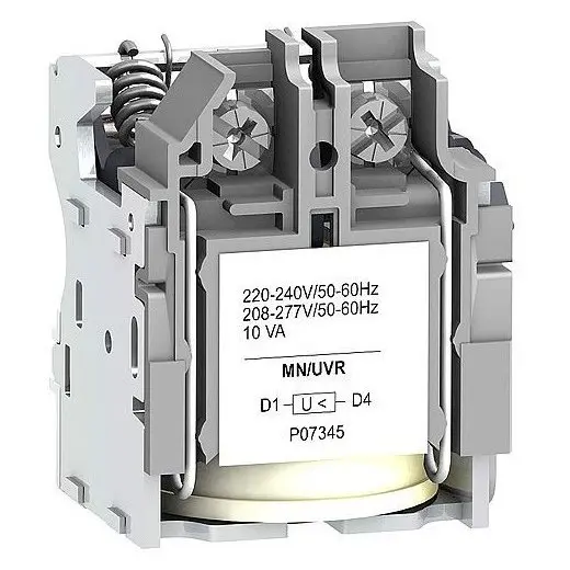 Bobina de declansare la minima tensiune Mn - 440 - 480V 60 Hz, 380 - 415V 50/60 Hz Schneider LV429408