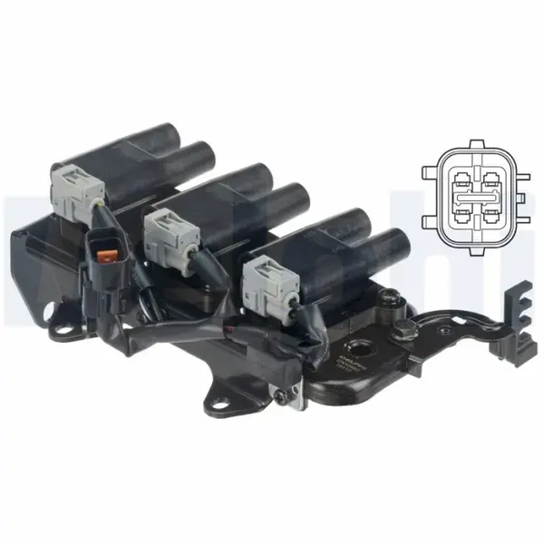 Bobina inductie potrivit HYUNDAI TUCSON; KIA SPORTAGE II 2.0 2.7 08.04-