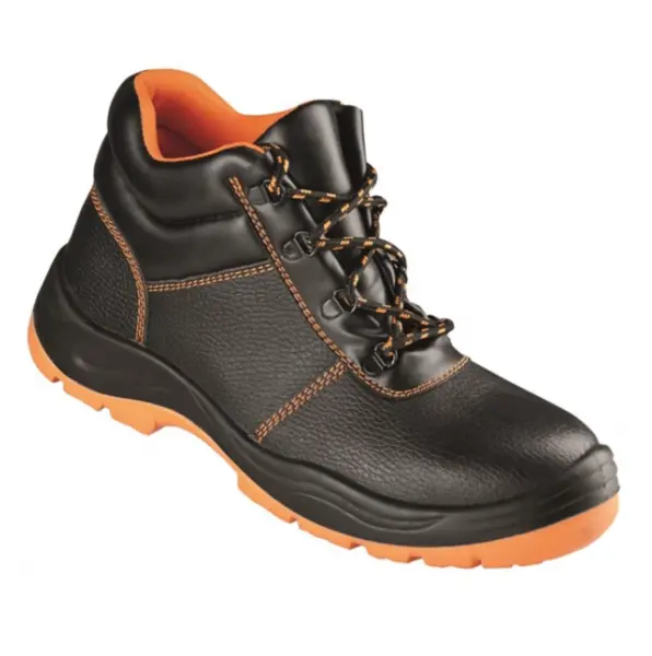 Bocanci cu bombeu metalic si lamela, Ardon Firsty FORTE S3 HRO, culoarea negru 36, NEGRU