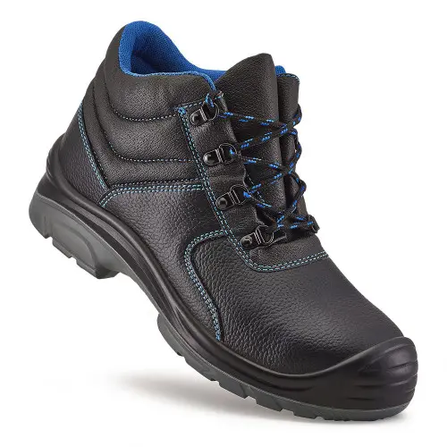 Bocanci cu bombeu metalic si lamela de protectie, Dalas S3, culoarea negru 46, NEGRU