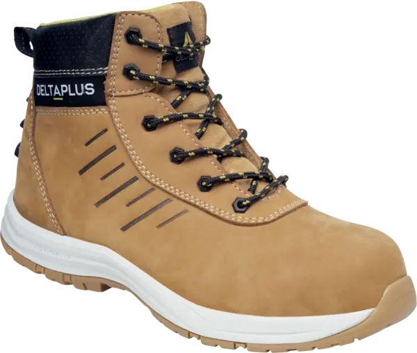 Bocanci de protectie cu bombeu si lamela antiperforatie, Delta Plus SAGA2 S3S SR 41, BEJ