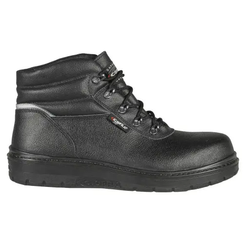 Bocanci de protectie S2 cu bombeu compozit si lamela, Asphalt P HRO, culoarea negru 42, NEGRU