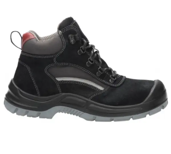 Bocanci negri de protectie cu bombeu metalic si lamela, Ardon GEAR S1P, culoarea negru 41, NEGRU