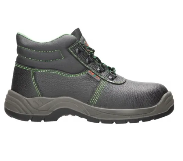 Bocanci protectie lamela si bombeu metalic, Ardon FIRSTY S3, culoarea negru 36, NEGRU