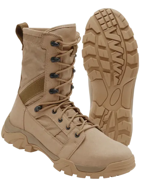 Bocanci tactici inalti Brandit Defense 9 inch Desert - 46