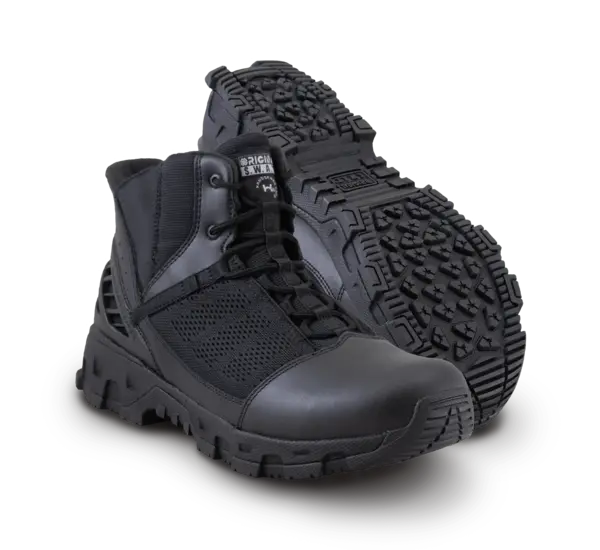 Bocanci Tactici Original S.W.A.T. Alpha Freedom MID 6" Hands Free - NEGRU / 41